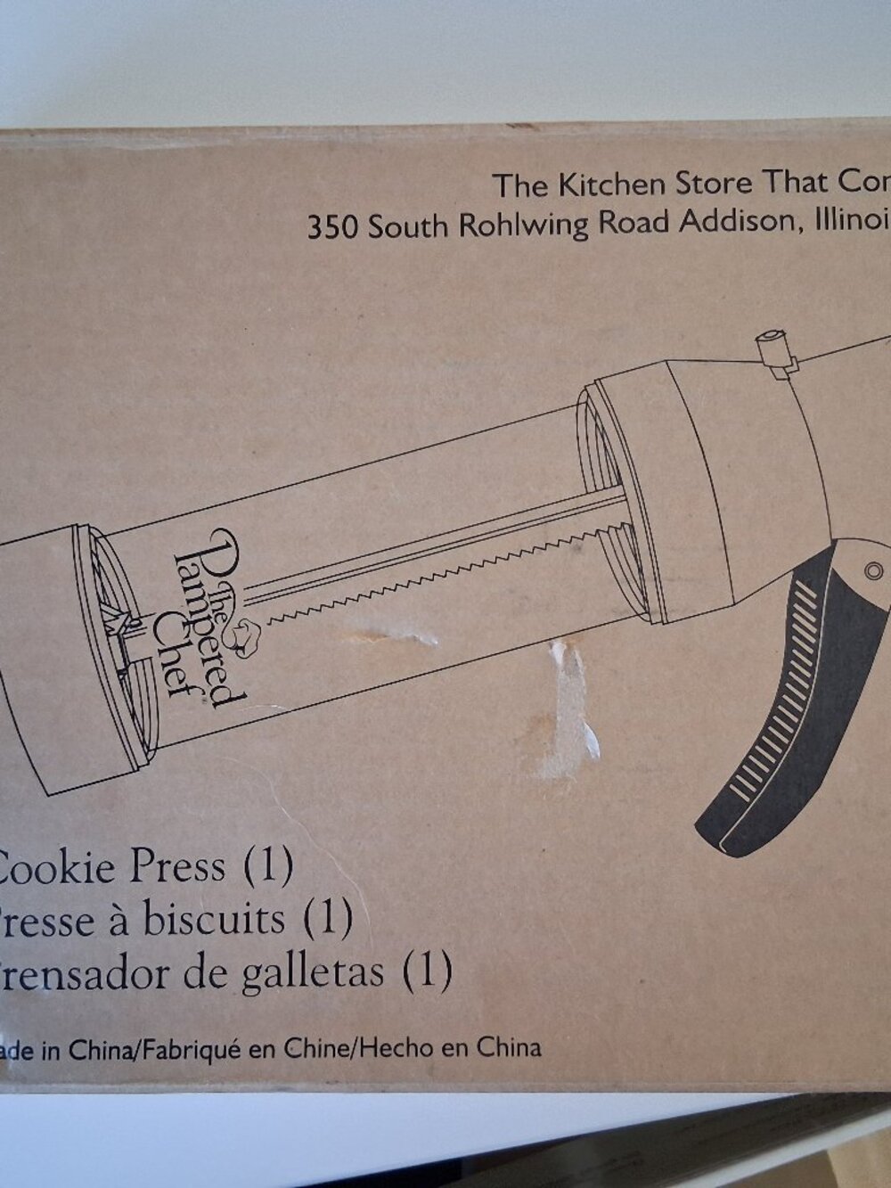 Pampered Chef Cookie Press